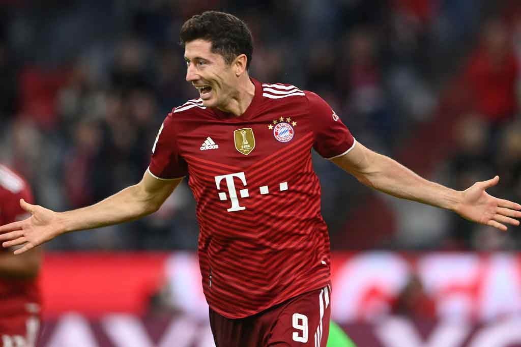 Muenchen Gilas Dynamo Kiev 5-0, Lewandowski Cetak Brace