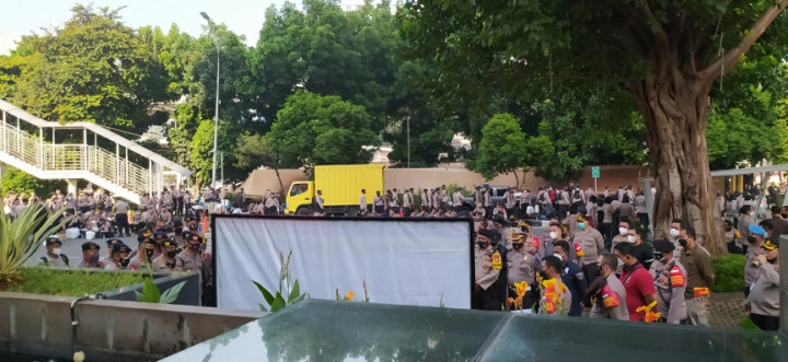 Hari Terakhir 57 Pegawai Bekerja, KPK Dijaga Ketat