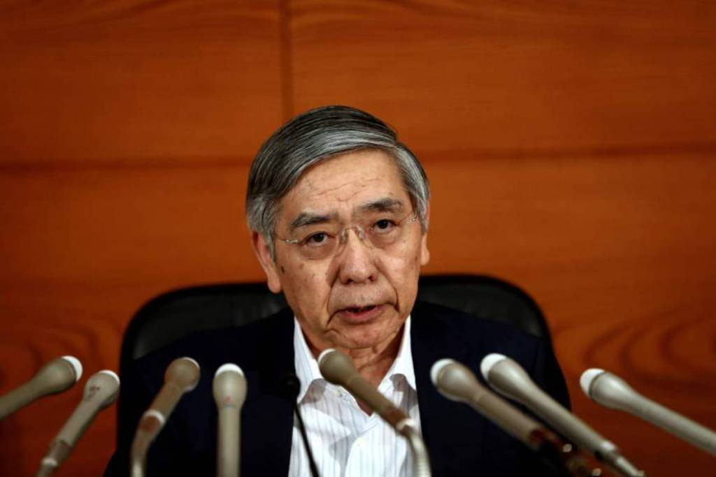 Gubernur Bank of Japan (BoJ) Haruhiko Kuroda. FOTO: AFP