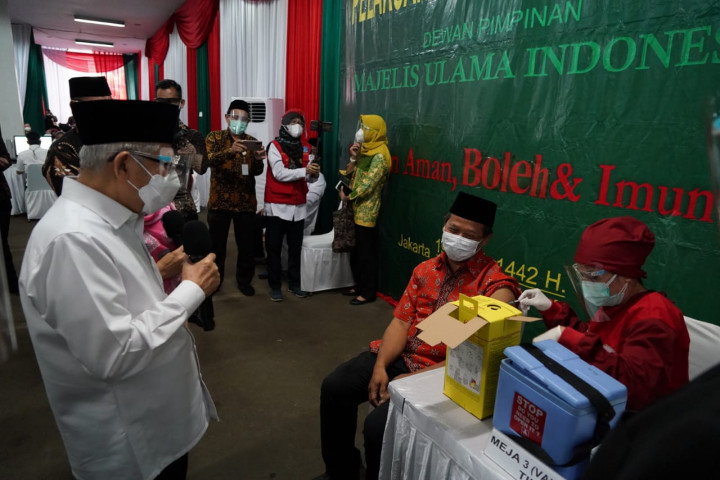 Pandemi Terkendali, Wapres Ingatkan Publik Tetap Waspada