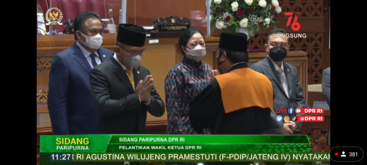 Lodewijk Sah Menjadi Wakil Ketua DPR