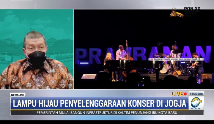 Konser Musik Diizinkan, Yogyakarta Akan Terapkan Konser Hibrida