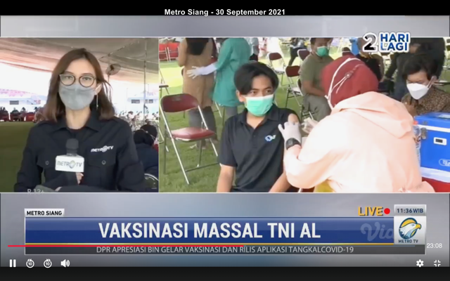 TNI AL Sediakan 120 Ribu Dosis Vaksin Untuk Masyarakat Jatim