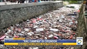 Sebulan Tidak Dibersihkan, Aliran Kali Irigasi Sipon Jadi 'Sungai Sampah'