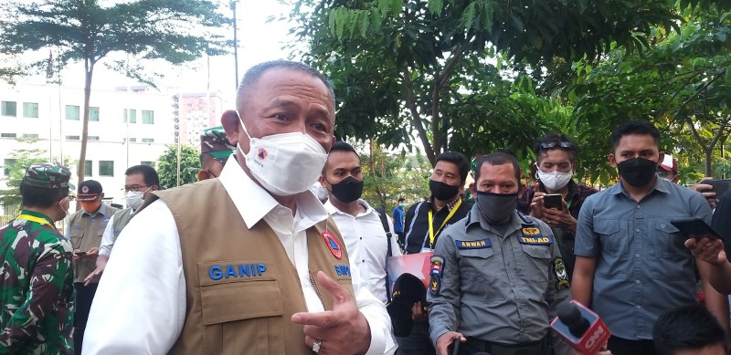 Ketua Satuan Tugas (Kasatgas) Penanganan Covid-19 Letjen Ganip Warsito. Foto: Medcom.id/Kautsar Widya Prabowo