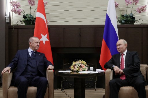 Erdogan-Putin Buka Peluang Buat Jet Tempur dan Kapal Selam Bersama