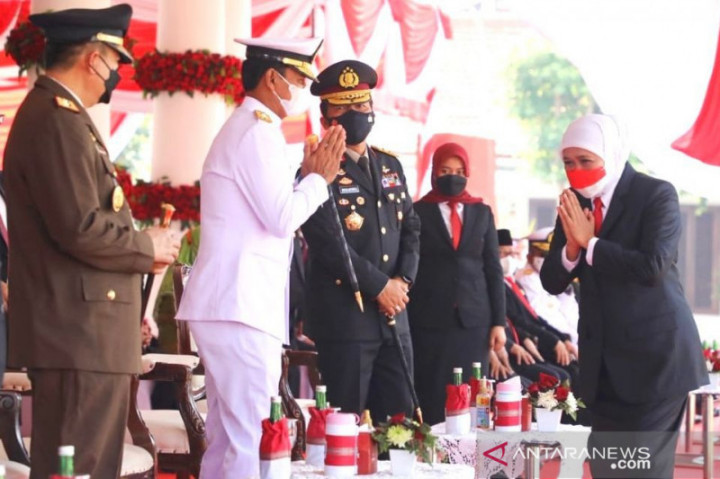 Khofifah Sebut Kesaktian Pancasila Modal Bangkit dari Pandemi