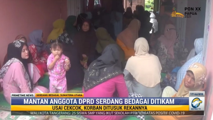 Fakta-fakta Mantan Anggota DPRD Serdang Bedagai Tewas Ditikam