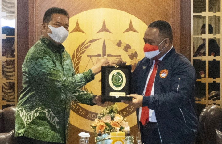 Perkuat Kolaborasi Lawan Sindikat, Kepala BP2MI Temui Jaksa Agung RI