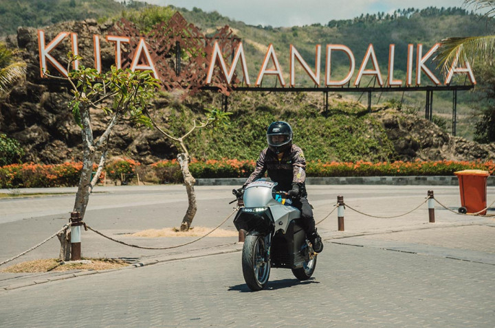 Motor Listrik BL-SEV01 Uji Coba Ke Mandalika