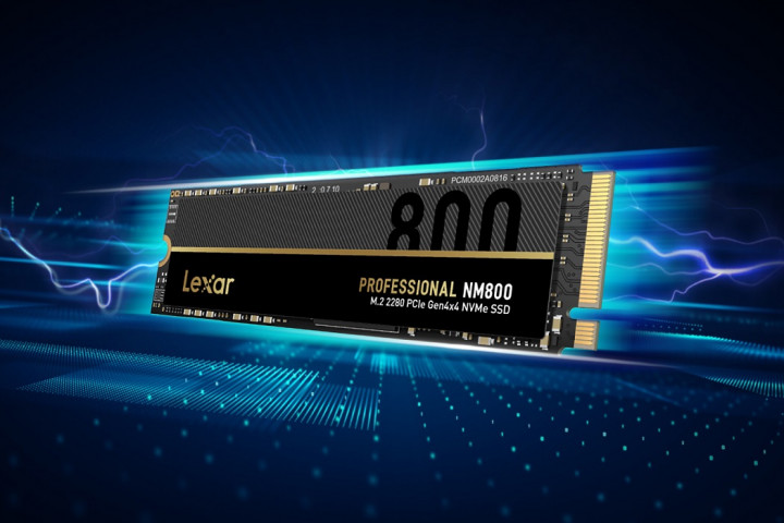 Lexar Punya SSD NVMe Professional Terbaru, 12 Kali Lebih Cepat dari SATA