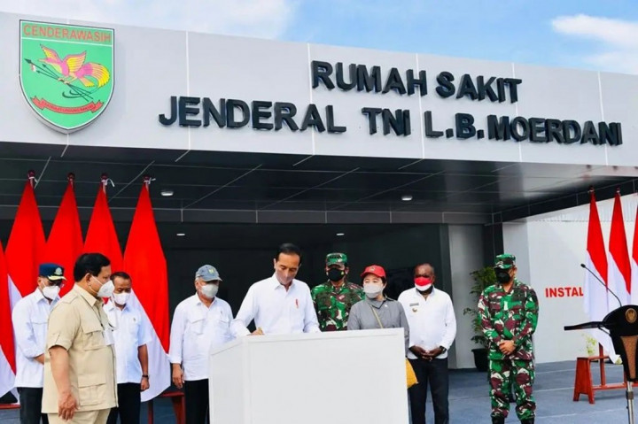 Jokowi Harap RS LB Moerdani Bisa Melayani Masyarakat Merauke dengan Baik