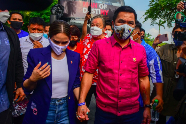 Manny Pacquiao Tantang Dinasti Duterte di Pilpres Filipina