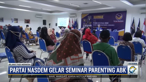NasDem Gelar Seminar <i>Parenting</i> Anak Berkebutuhan Khusus