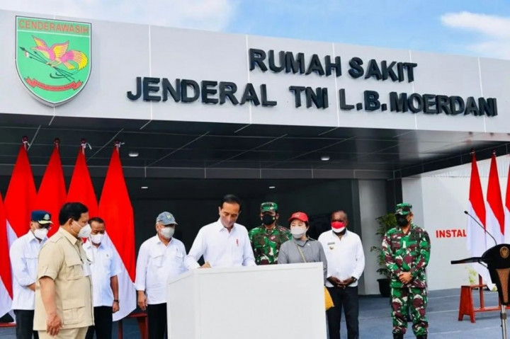 President Jokowi Inaugurates LB Moerdani Hospital in Merauke