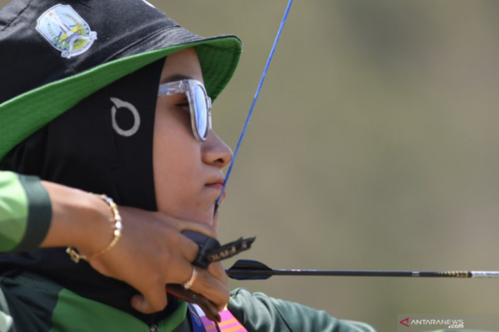 Diananda Choirunisa Sumbang Emas Panahan Recurve Putri untuk Jatim