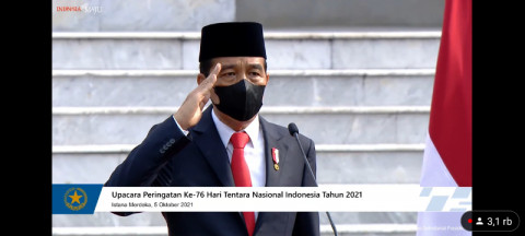 Jokowi: TNI Menjadi Penjaga Utama Kedaulatan Bangsa