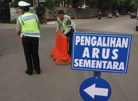 Jalan Sekitar Istana Merdeka Dialihkan Selama Upacara HUT TNI