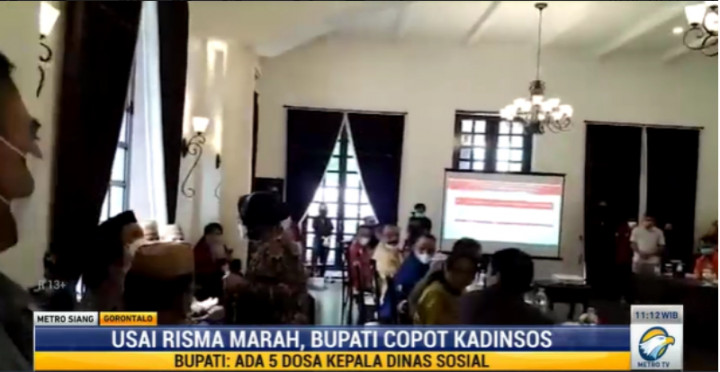 Ini Alasan Bupati Nelson Copot Kadinsos Gorontalo