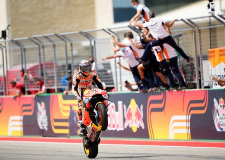 Ini Rahasia Marc Marquez Menang Mudah di MotoGP Amerika Serikat