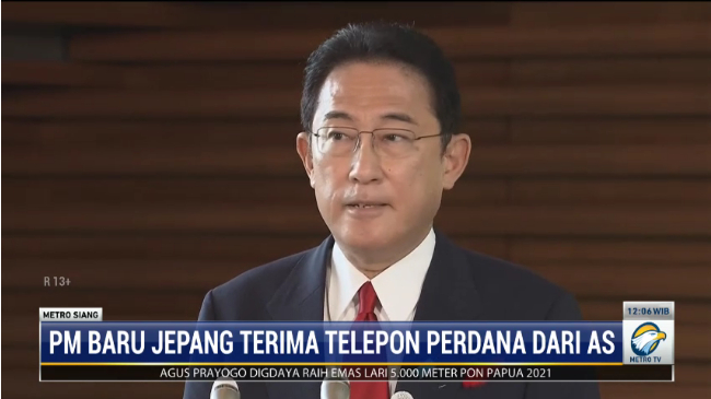 Fumio Kishida Jadi PM Baru Jepang, Joe Biden Langsung Telepon untuk Ucapkan Selamat