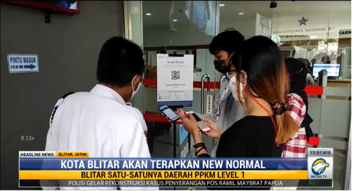 Penuhi Indikator WHO, Blitar Uji Coba <i>New Normal</i>