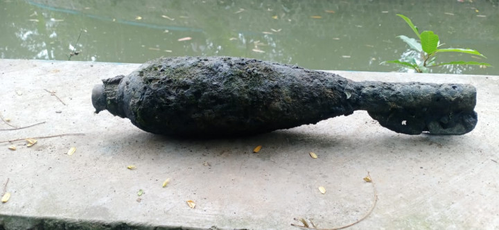 Temuan Mortir Aktif Bikin Geger Warga Pakisaji Malang