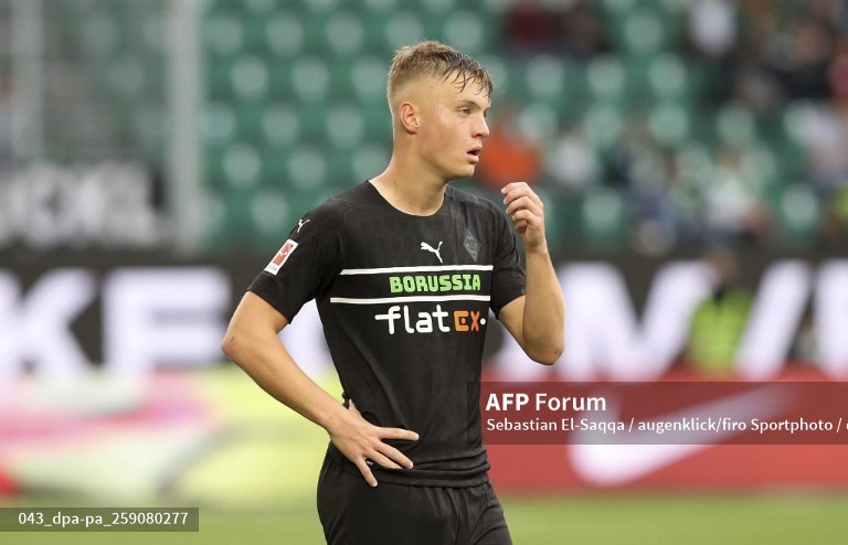 Bek Borussia Monchengladbach, Luca Netz (AFP/Sebastian El-Saqqa)