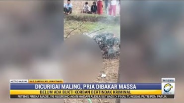 Polisi Kantongi Identitas Provokator Pembakaran Pria Diduga Pencuri di Bangkalan