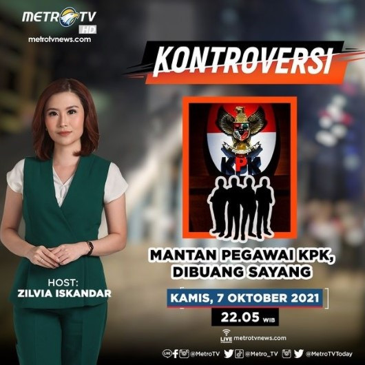 Bahas Isu Pemecatan 57 Pegawai KPK, Zilvia Iskandar Tempuh Jalur 'Kontroversi'