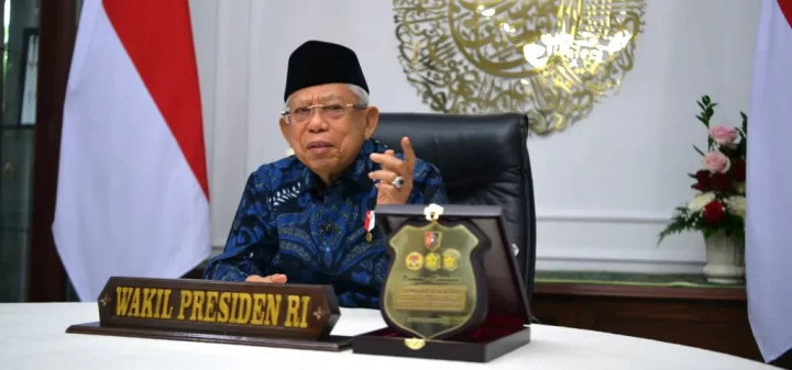 VP Urges TNI, Polri to Help Accelerate Covid-19 Vaccination Program in Regions