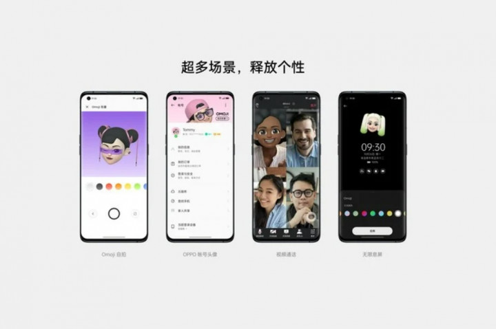 Bocoran Video Tampilkan Cara Kerja Omoji ColorOS 12