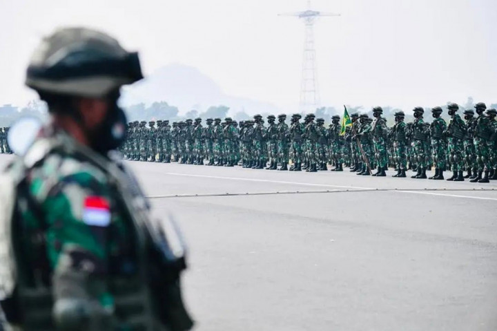 Momen Jokowi Tetapkan 3.103 Orang Komponen Cadangan TNI