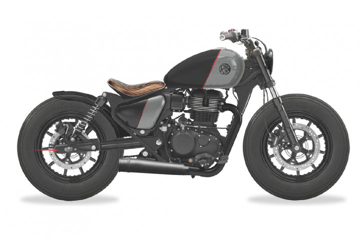 Smoke Garage Brenham Berbasis Royal Enfield Meteor 350