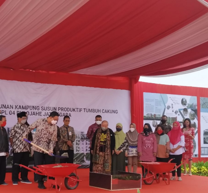 Anies Bangun Kampung Susun Cakung untuk Eks Warga Bukit Duri