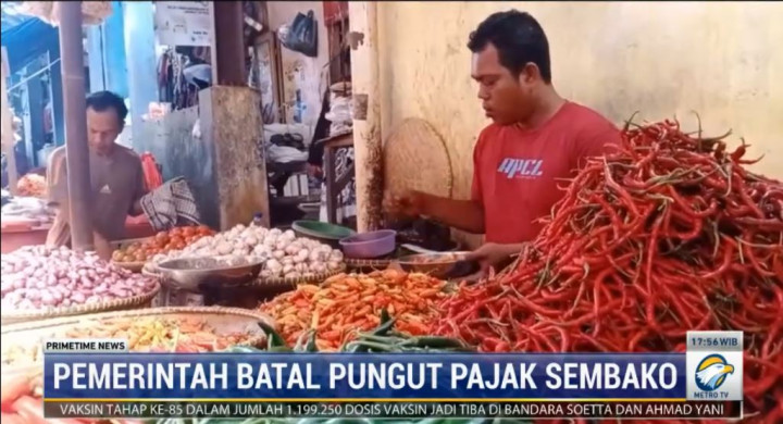 Kabar Baik! Sembako Batal Dikenakan Pajak