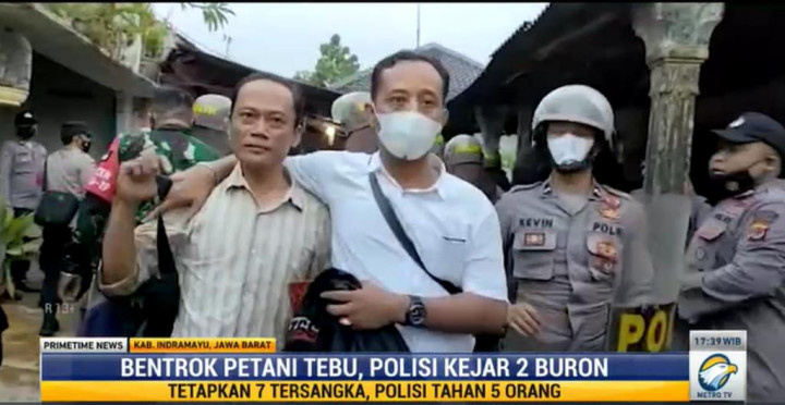 Polisi Buru Dua Tersangka Bentrokan Maut di Lahan Tebu Indramayu