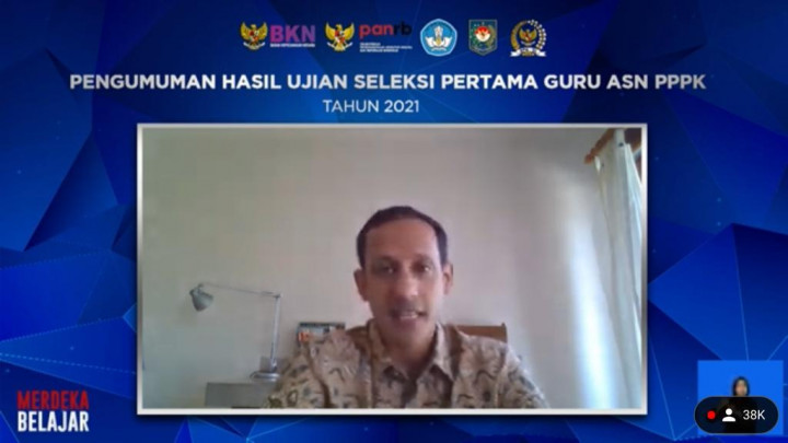 Gagal Seleksi PPPK Tahap Pertama, Nadiem: Masih Ada Ronde 2 dan 3