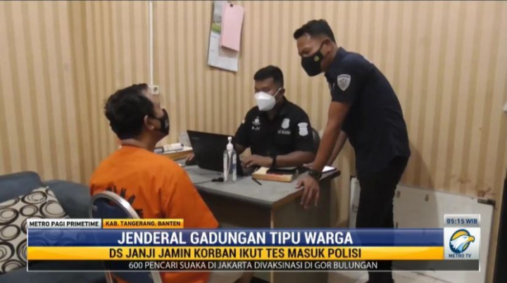 Pria Gaek Mengaku Jenderal Polisi, Raup Rp90 Juta