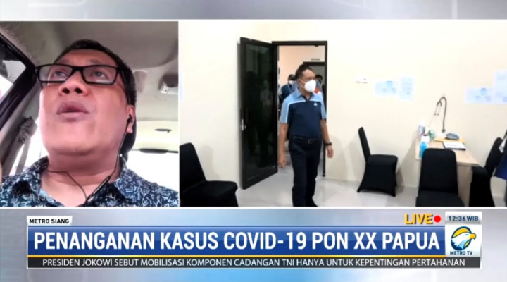 Ini Cara Satgas Papua Tangani Kasus Covid-19 di PON