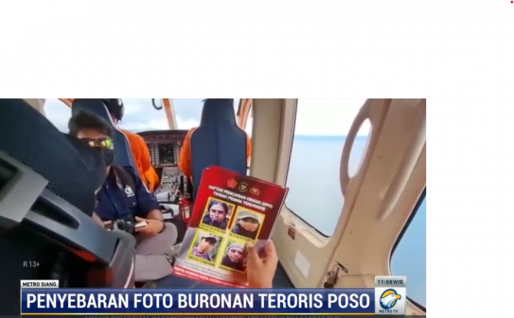 Satgas Madago Raya Sebar Foto DPO Teroris Poso di 3 Daerah Rawan