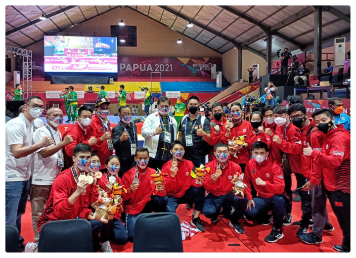 Raih 14 Medali di PON Papua, Tim Wushu DKI Jakarta Dapat Apresiasi