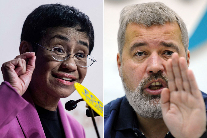 Jurnalis Filipina dan Rusia Terima Hadiah Nobel Perdamaian 2021