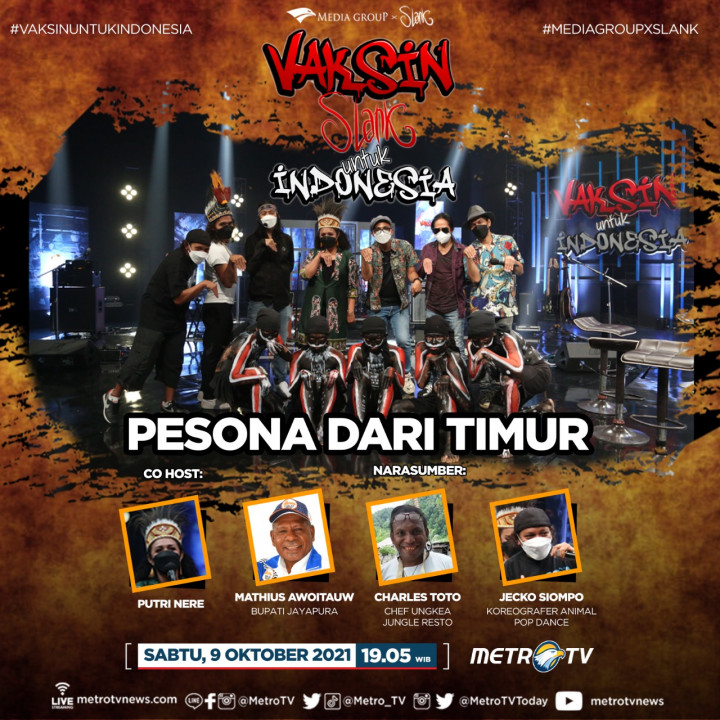 Slank Melihat PON Papua dari Dekat di Acara Vaksin untuk Indonesia