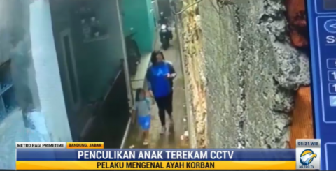 Berkat CCTV, Polisi Tangkap Pelaku Penculikan Bocah 5 Tahun di Bandung