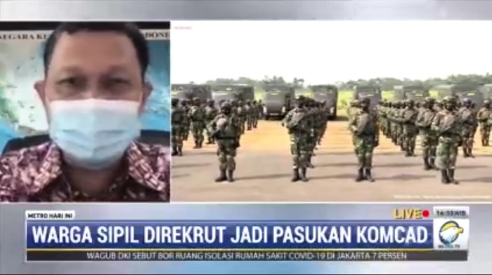 Setjen Kemenhan Sebut Pembentukan Komcad Sudah Seharusnya