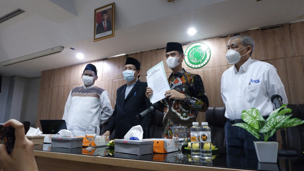 Pernyataan MUI soal kehalalan vaksin Zifivax. DOK MUI