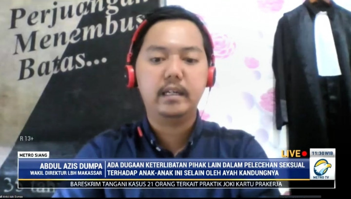 Kasus Ayah Cabuli 3 Anak Kandung, LBH Makassar: Polisi Harus Buka Penyelidikan, Bukan Minta Bukti