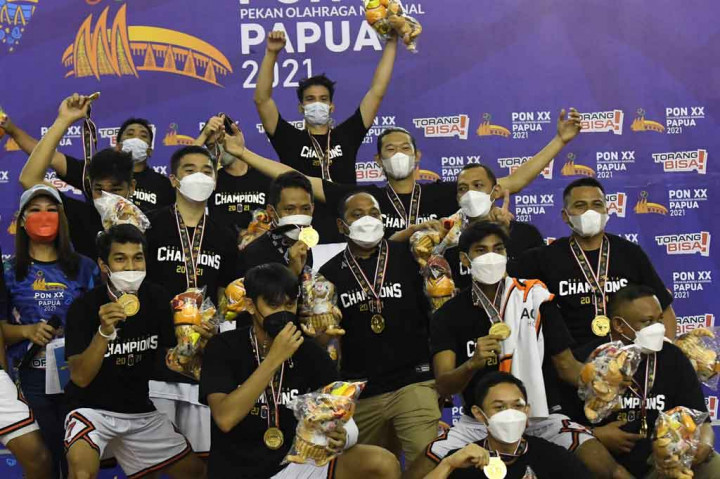 Rebut Emas PON, Basket Putra Jakarta Akhiri Dahaga 13 Tahun