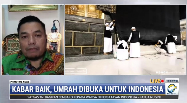 Jemaah Indonesia Sudah Bisa Umrah, Ketum Amphuri Apresiasi Upaya Pemerintah